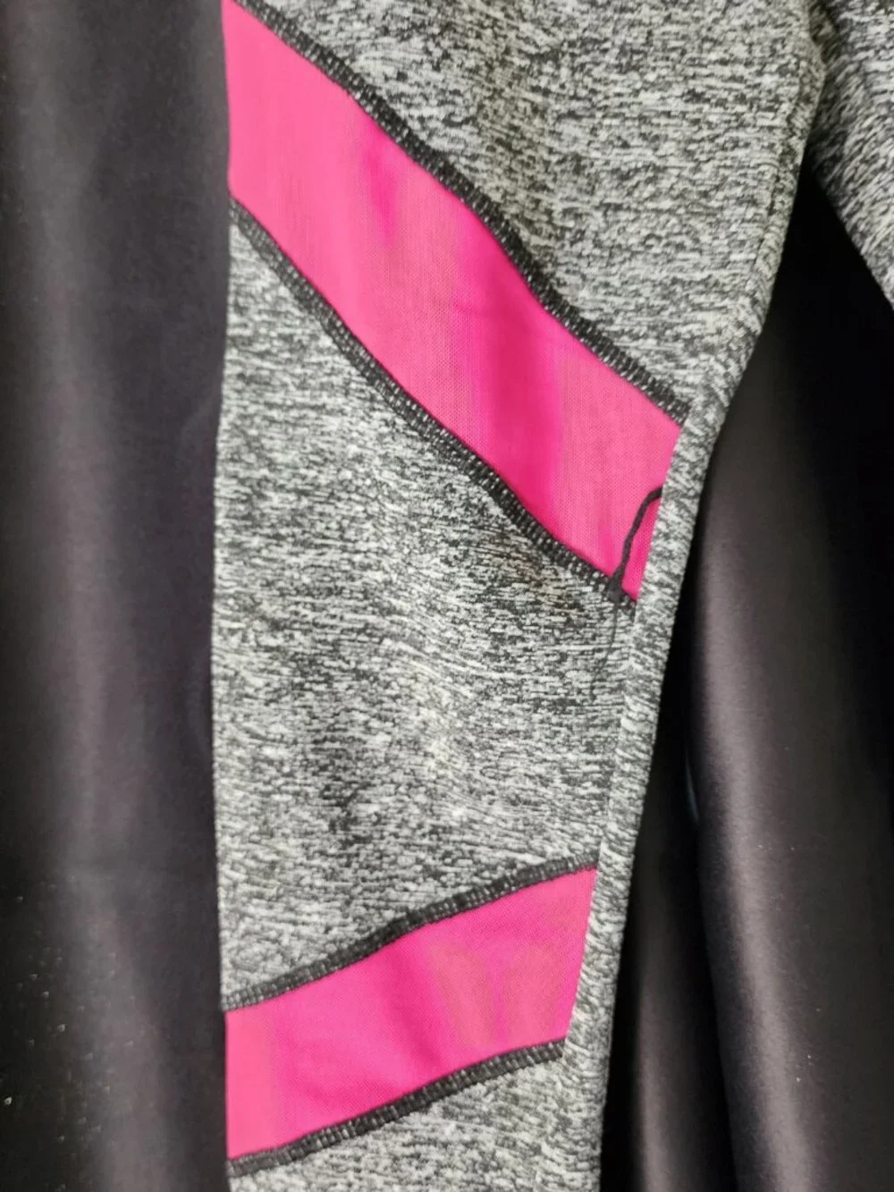 10/$10 - Gray and Pink Athletic Leggings